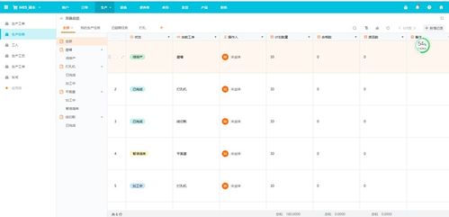 用无代码搭建生产管理系统 二